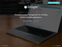 Tablet Screenshot of delighthq.com
